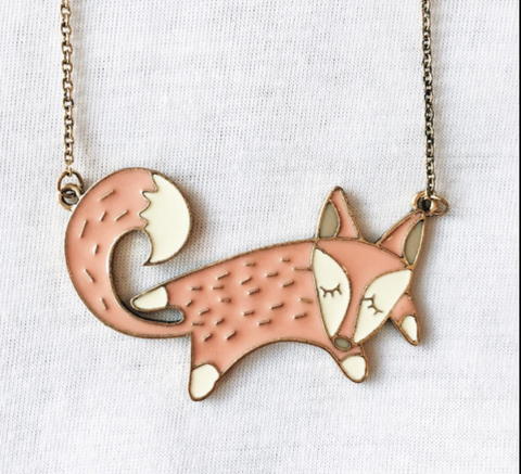Candy Fox Necklace