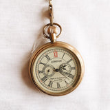 Victorian Mechanical brass Pocket Watch