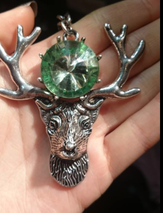 The Gothic Stag Necklace