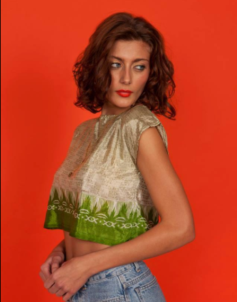 up cycled crop top