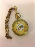 Renaissance Cherub Mechanical Pocket Watch