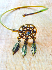 dream catcher bangleTribal